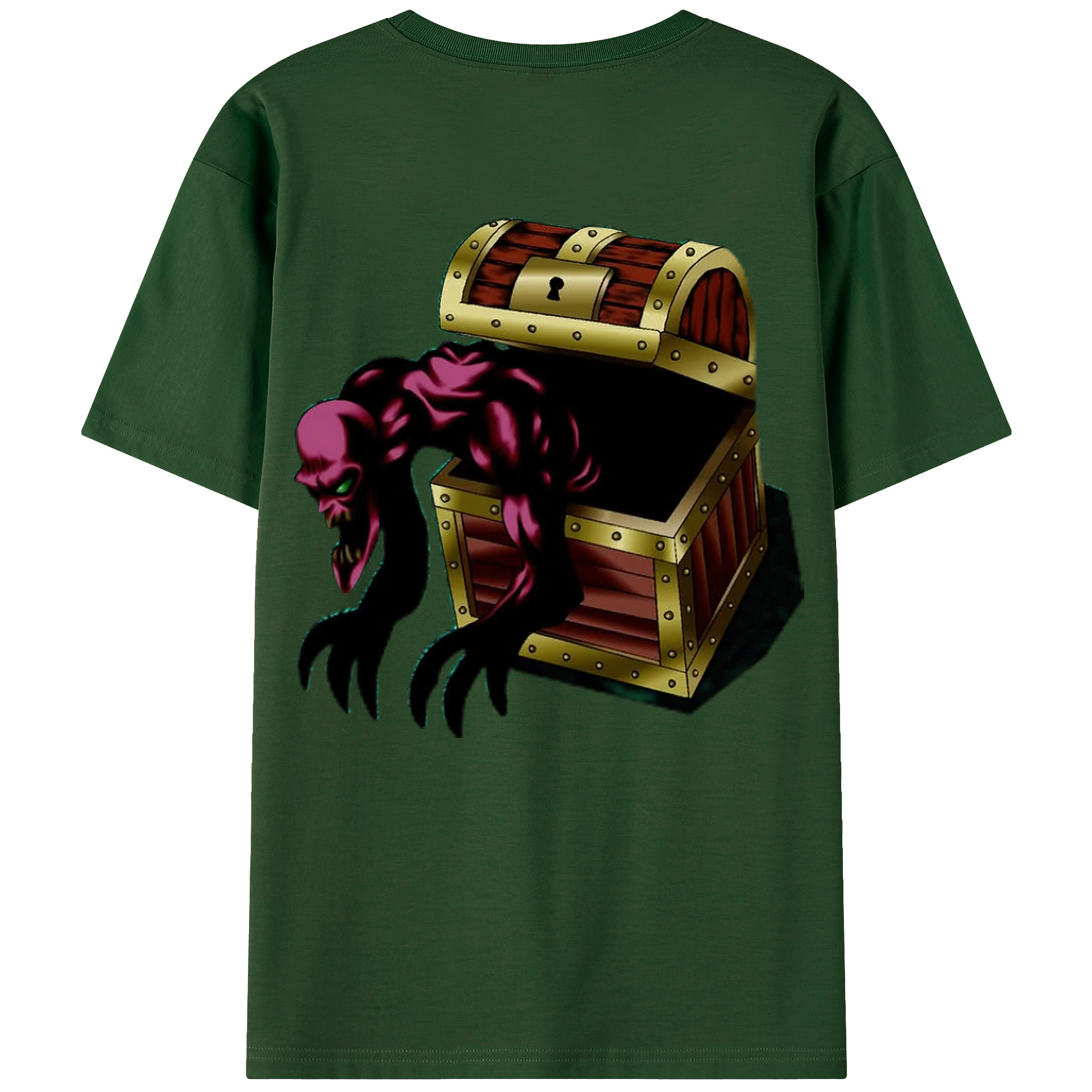 （画像用） 遊☆戯☆王 Yu-Gi-Oh! 綿100％半袖Tシャツ（背面プリント）
